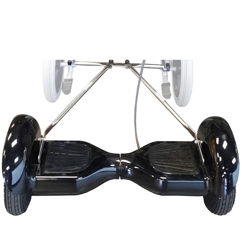 Silla para hoverboard: pasear sillas de ruedas con hoverboards - AidWheels