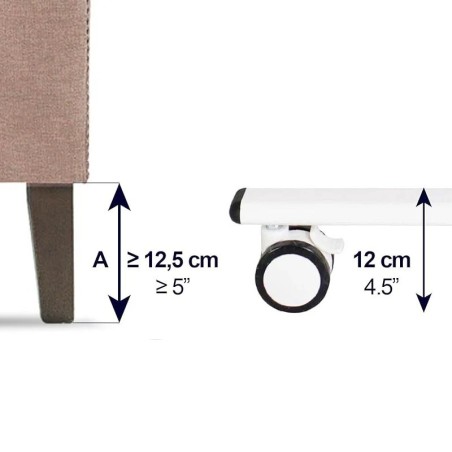 Silla para Transferencias Y WC Regulable en Altura KMINA