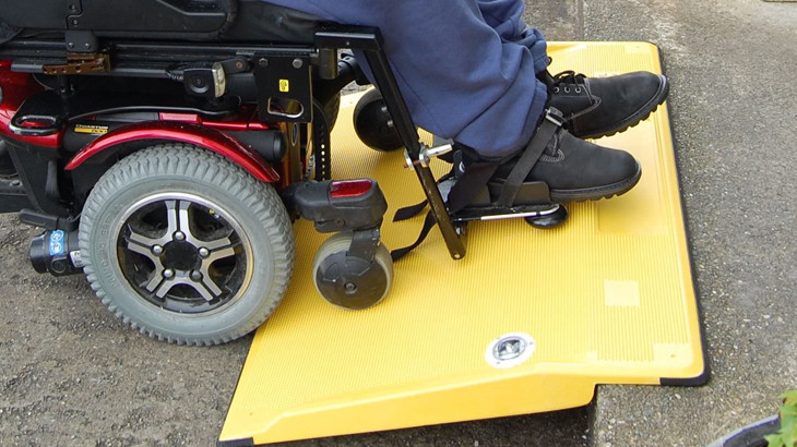 Rampa para sillas de ruedas. Tipos y características