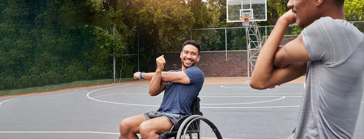 evitar perder masa muscular en silla de ruedas