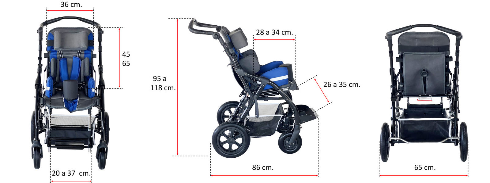 SIlla PCI infantil