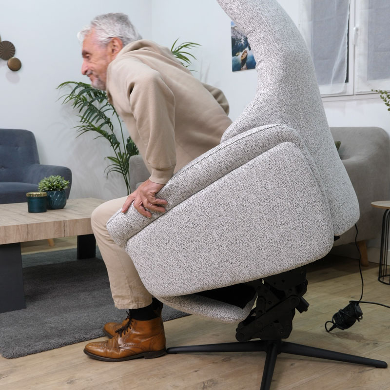 Sillon que ayuda a levantarse